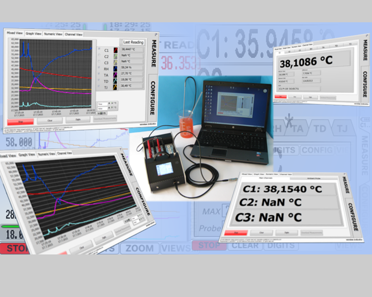 UT-ONE Applications software for UT-ONE Thermometer Readouts family