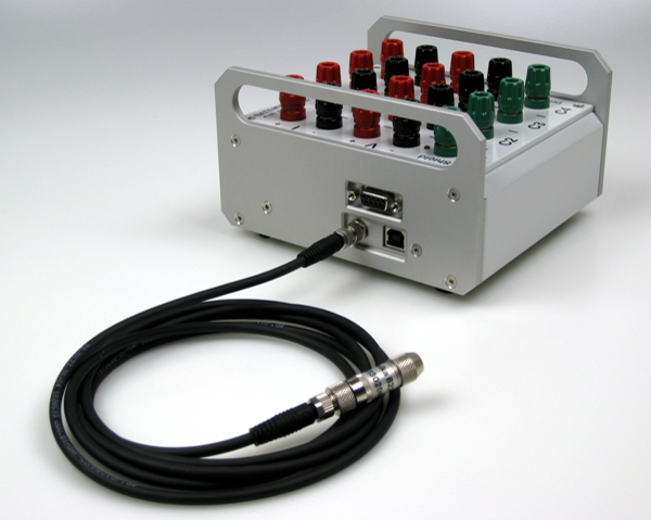 Ambient conditions probe - connection with 2 m extension cable